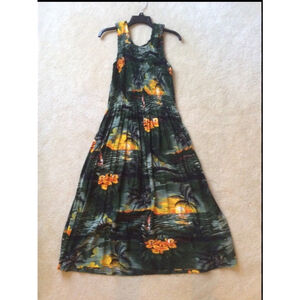 Women’s Hawaiin Style Summer Dress One Size